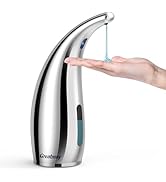 Greatmay Adjustable Automatic Soap Dispenser Touchless, 4 Adjustable Levels Touchless Sensor Liqu...