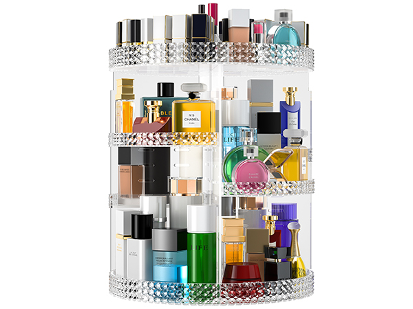 360°Rotating Makeup Organizer