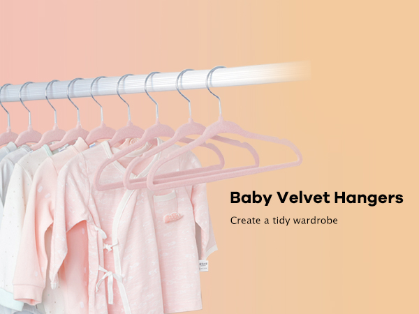 baby velvet hangers