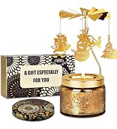 Nialnant Christmas Scented Candle Gifts for Table Decor,Home Party Room Holiday, Funny Rotating S...