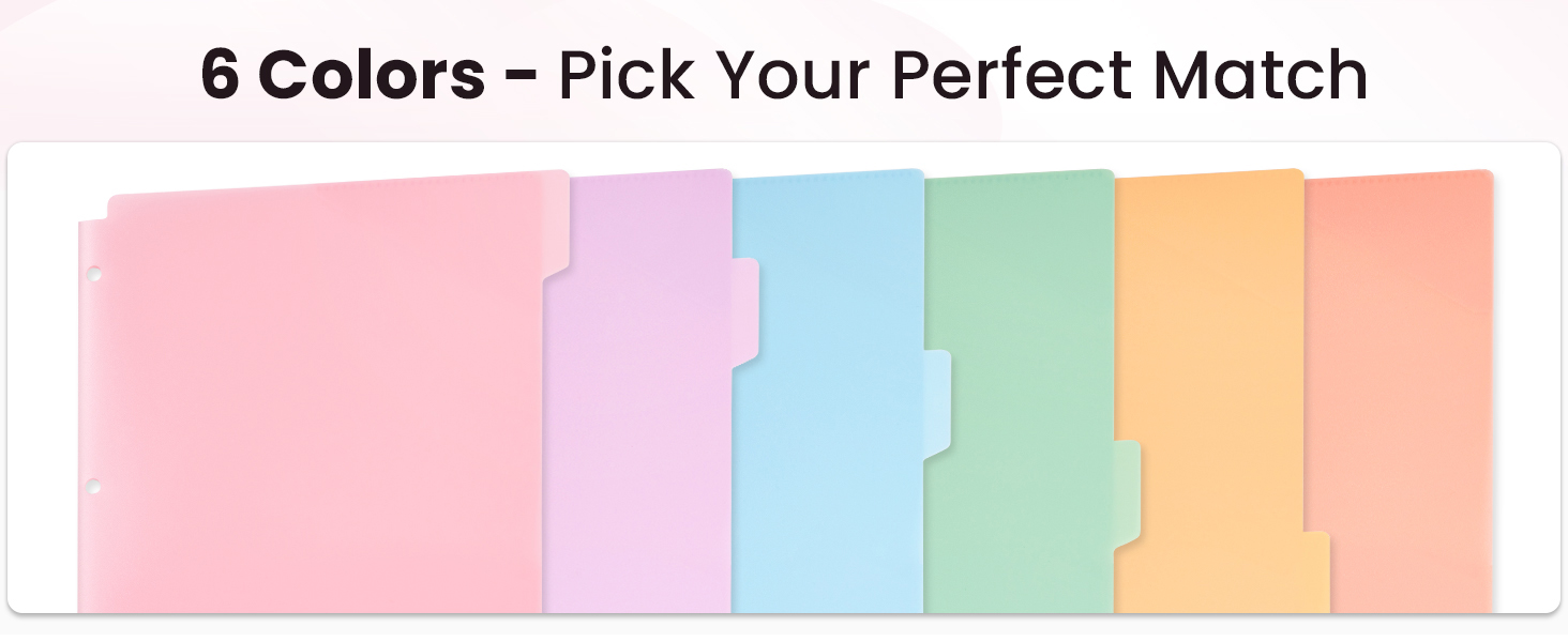 Folders with Pockets