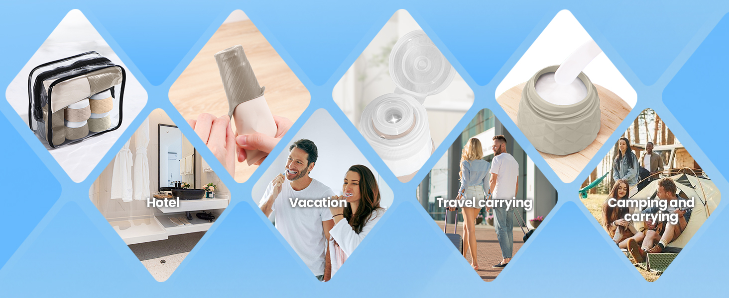 16Pack Travel Bottles for Toiletries