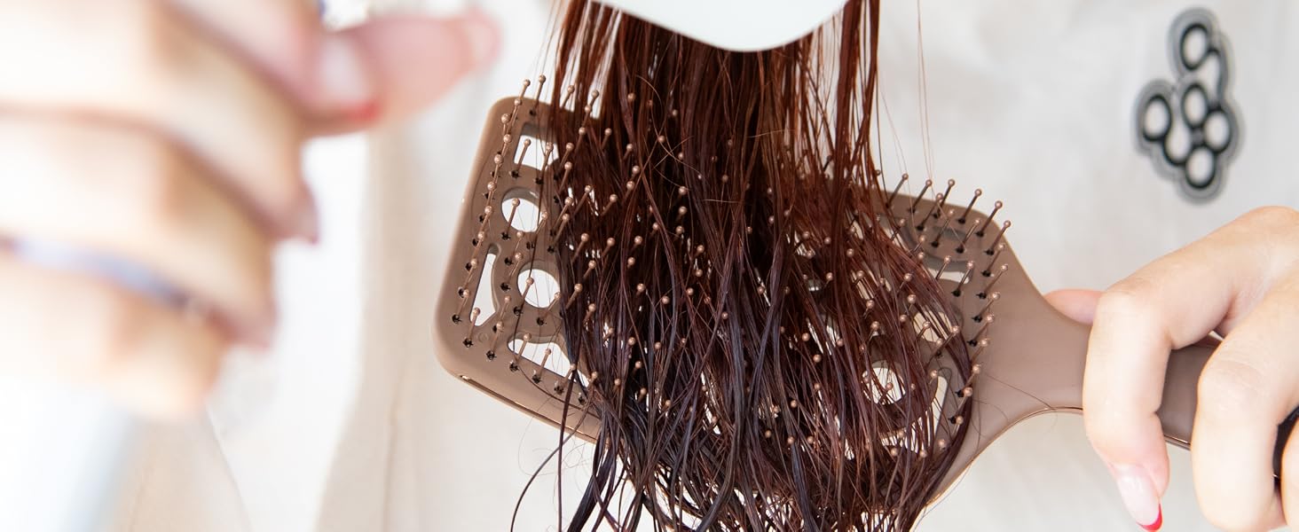 brush hair brosse round cheveux wet women curly hairbrush men stocking scalp detangler dryer