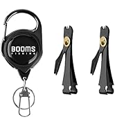 Booms Fishing FC2 Fishing Knot Tying Tool, Fly Fshing Line Cutter, Fishing Clippers with Retractor