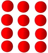 Junfamilee 10 Pcs Red Magic Sponge Ball Sponge Balls Finger Ball Close-Up Magic Props Classical C...