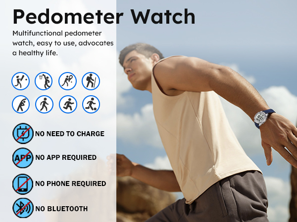 pedometer watch
