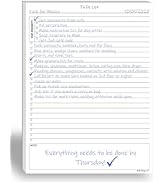 notebook work log book home business notepads to do lists planner daily log write down sheet todo