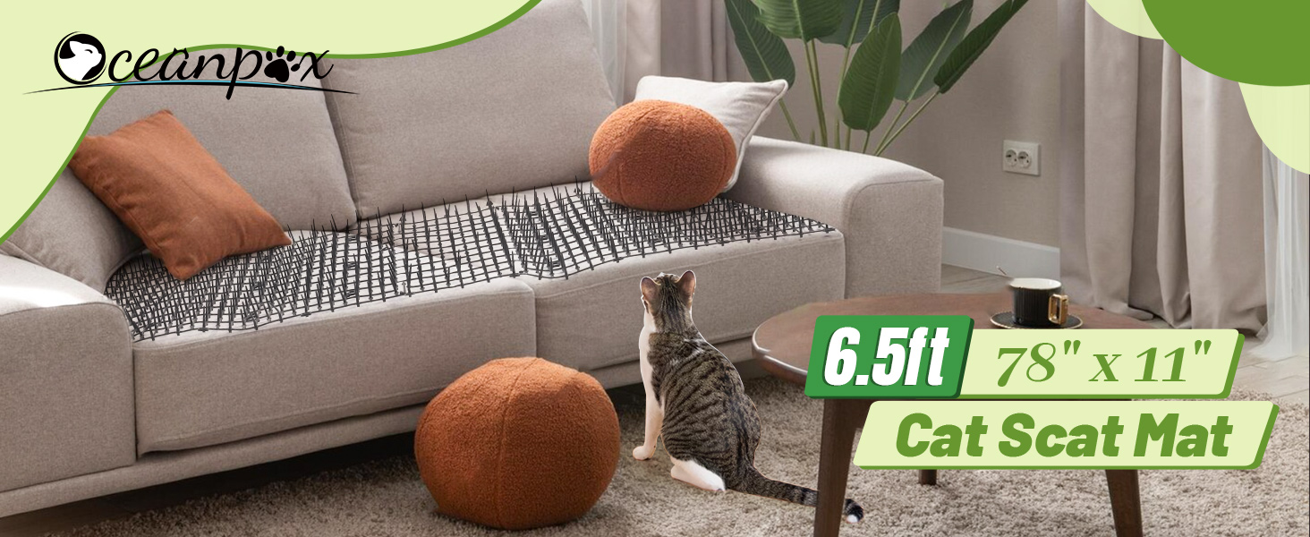 6.5ft Cat Scat Mat