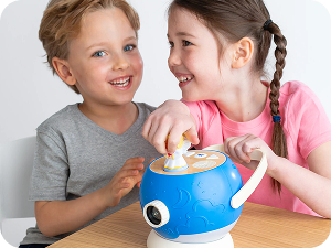 happy kids playing