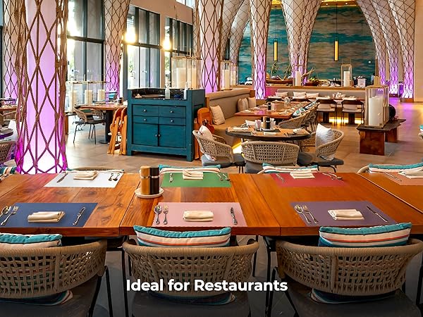 Ideal for Restaurants