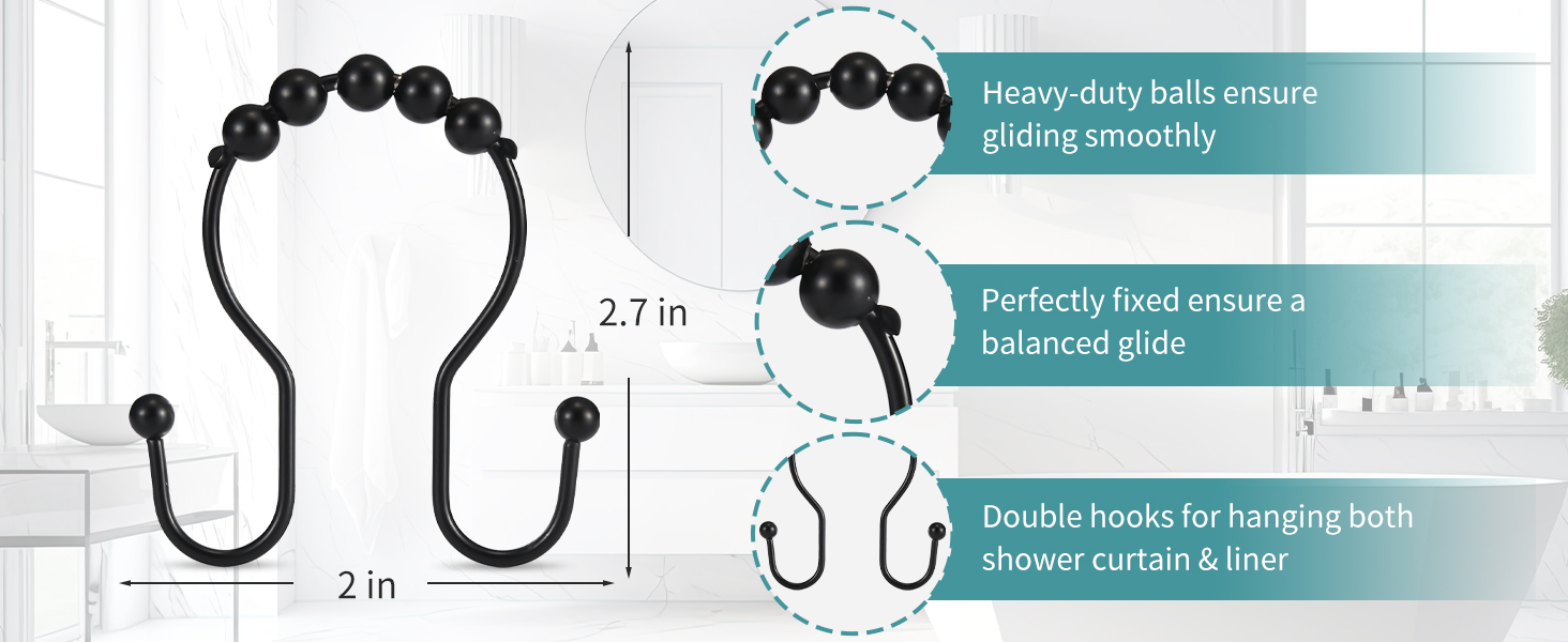 shower curtain rings
