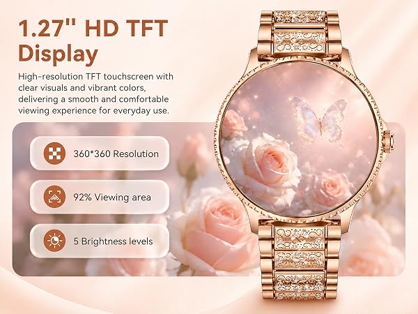 1.27" HD Display