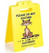 MBL Office Employee Appreciation Gifts - Do Not Disturb Sign, Funny Fun Gag Decor Desk Accessorie...