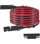 SAE to SAE Extension Cable 16AWG - SAE Cable 6FT Battery Charger Extension Cord Heavy Duty 16AWG ...