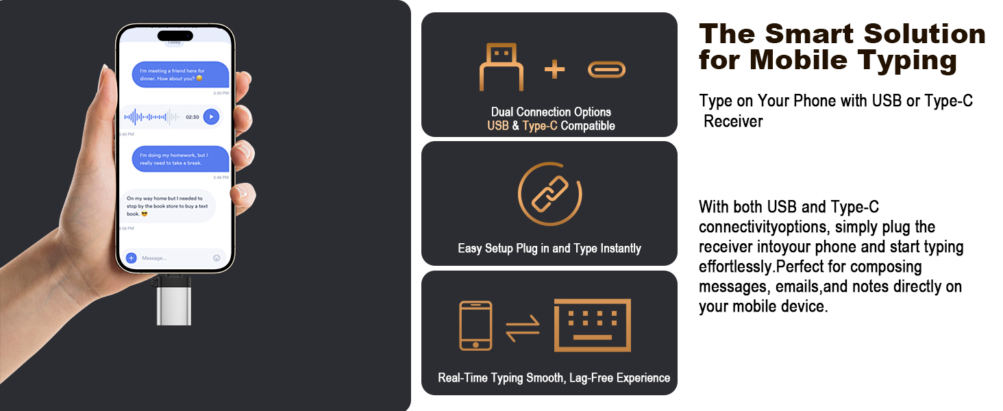 Type-C Mobile Typing