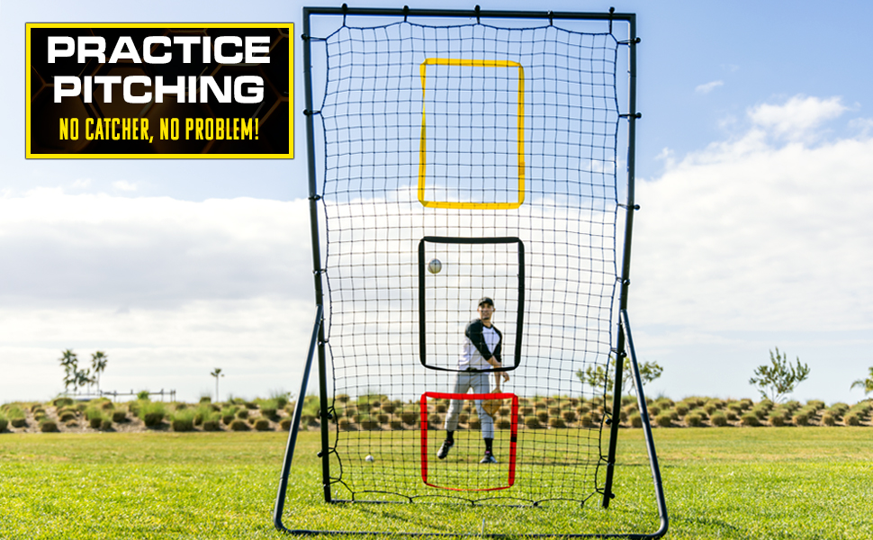 baseball rebounder net 6x4