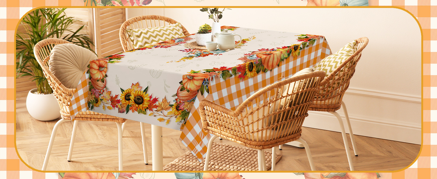 table cloth fall