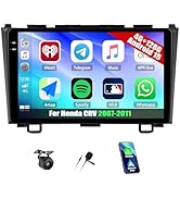 Android 15 4+128G Car Stereo for Honda CRV 2007 2008 2009 2010 2011 with Wireless Carplay Android...