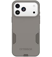 OtterBox iPhone 18/17 Pro Max Commuter Series Case - Grey Comfort - Thin & Protective iPhone Case...