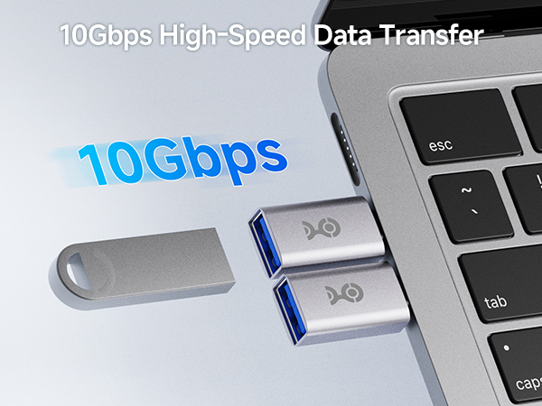 10Gbps USB C to USB Adapter