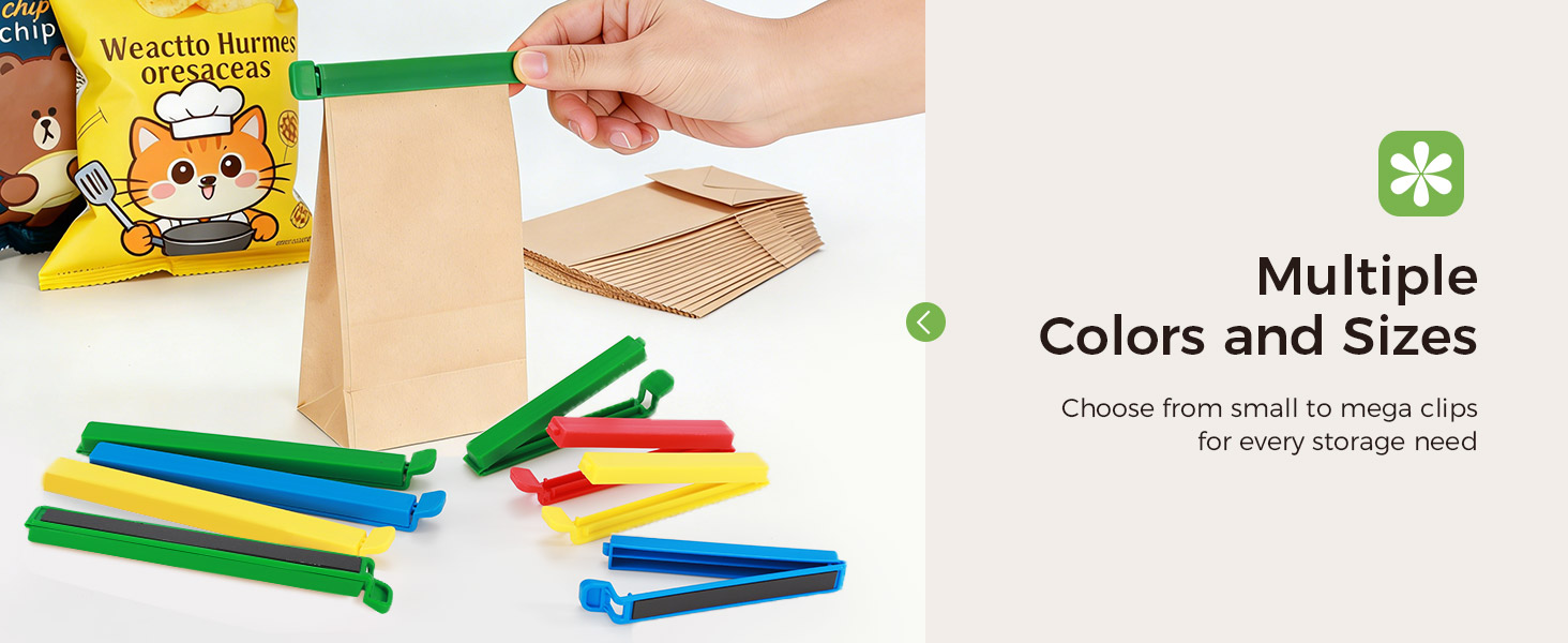food clips for bags bag clip cute chip clips plastic clips