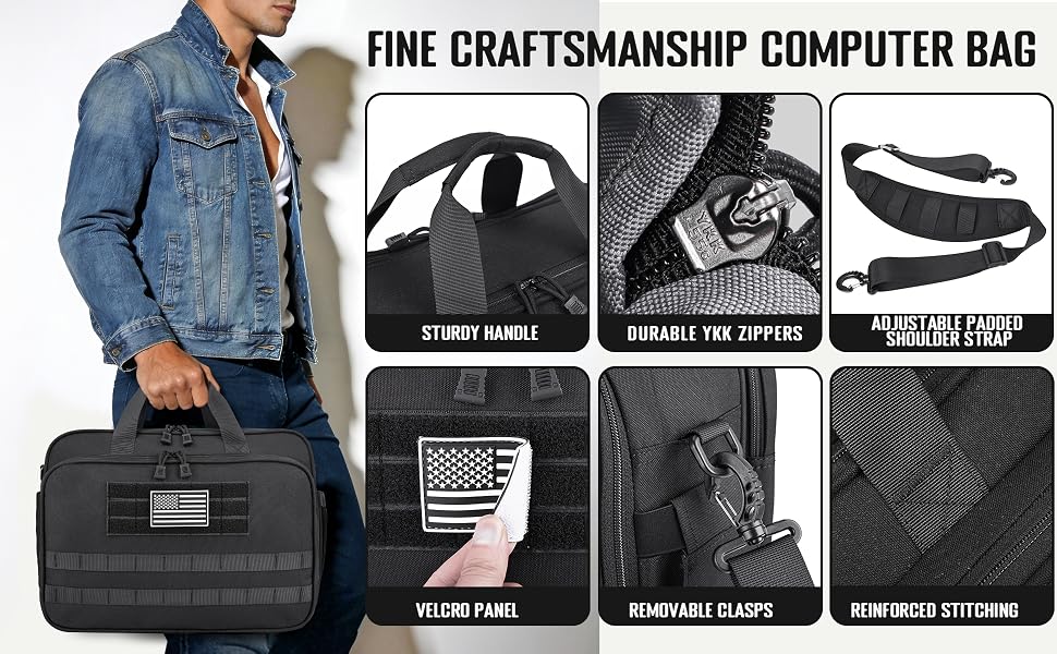 Tactical Messenger Laptop Bag