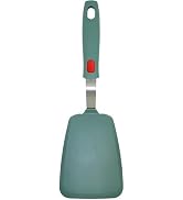 Silicone Spatula Turner, Pancake Spatulas for Nonstick Cookware Pan, Heat Resistant 600°F, Thin F...