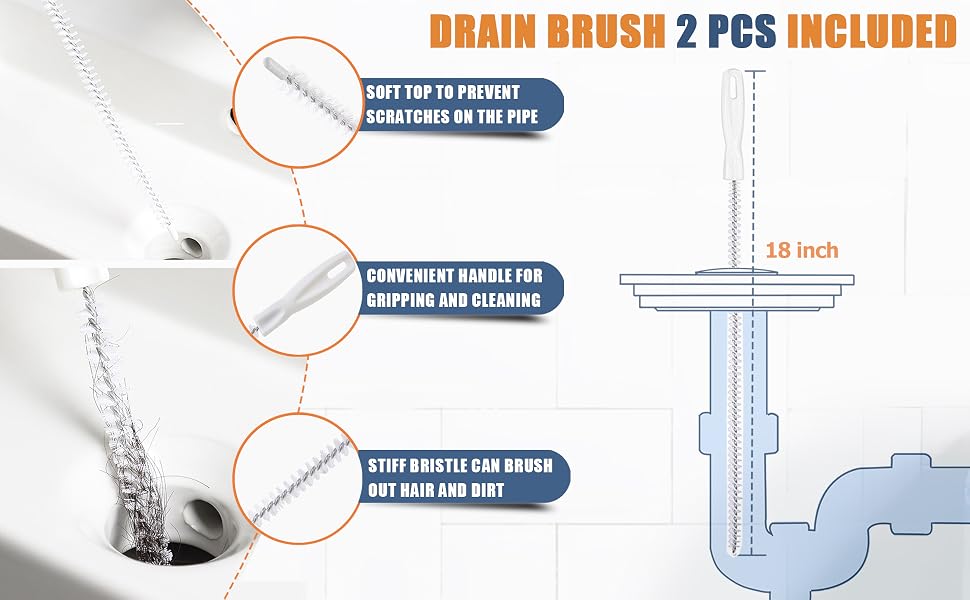 drain brush