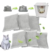 6PCS Activated Charcoal Odor Absorber Bags Compatible with Modkat Flip Cat Litter Box Kit, Natura...