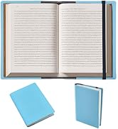 CRASPIRE A5 Leather Notebook Cover with Card Slots Waterproof Book Sleeve Pale Turquoise PU Envel...