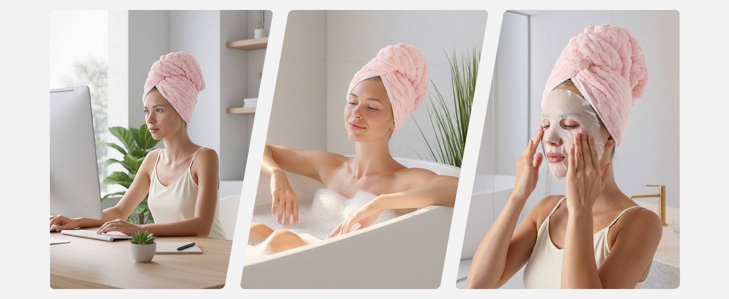 Microfiber Hair Towels