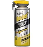 Rocket TT Silicone Spray Lubricant for Metal, Plastic & Rubber, 13.5oz | Long Lasting Multi-Surfa...