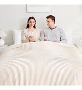 FVERWAG Heating Blanket King Size Dual Control for Bed, Overheat Protection | 100"x90" ETL Certif...