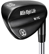 Mile High Life Golf Wedges| Entry Level Golf Sand Wedge Sets | Beginner’s Golf Gap Wedge Sets | B...
