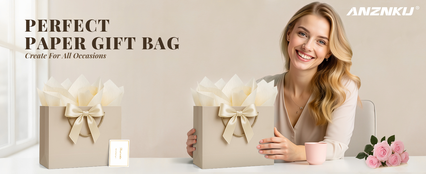 ANZNKU Paper Gift Bag