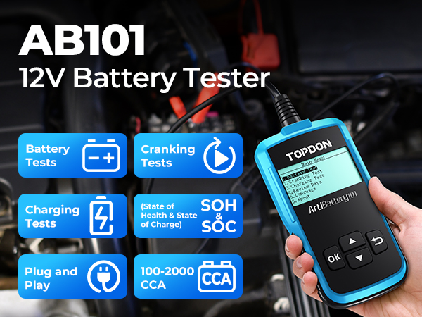 car battery tester