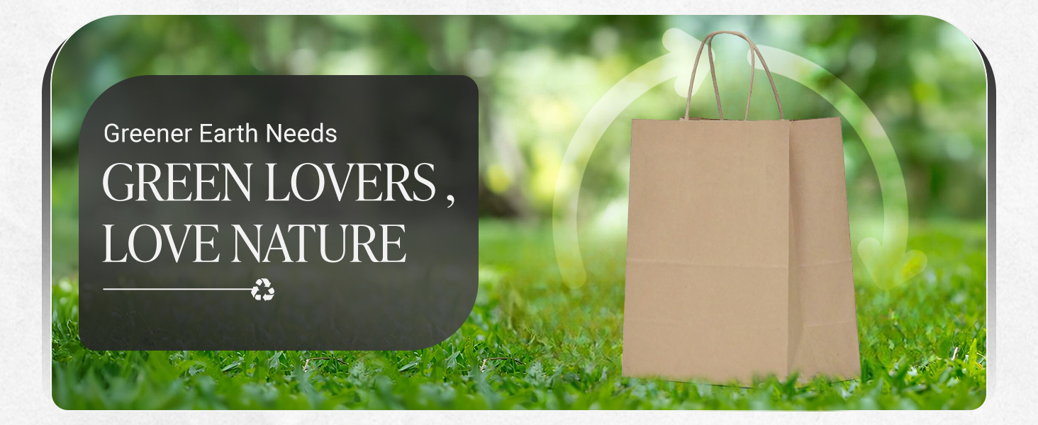 Recyclable paper bags
