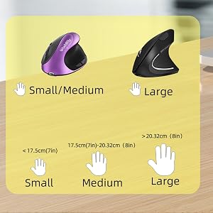 ergo mouse purple