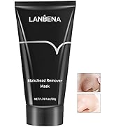 Blackhead Removal Mask Peel Off Facial Black Mask, Purifying Bamboo Charcoal Face Nose Mask, Remo...