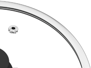CnSneg 8 Inch Pan Lid For Pots Pans and Skillets, Cast Iron Skillet Lid, Tempered Glass Pan Lids