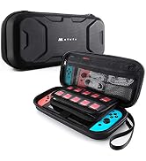 Mumba Carrying Case for Nintendo Switch OLED 2021/Switch 2017, Deluxe Protective Travel Carry Cas...