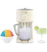 Dash Deluxe Shaved Ice & Slushie Maker with Serving Pitcher, 1L, Multi-Purpose Ice Shaver Machine...