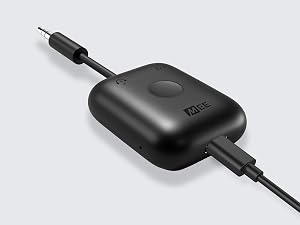 MEE audio Connect Air In-Flight Bluetooth Wireless Audio Transmitter Adapter for AirPods