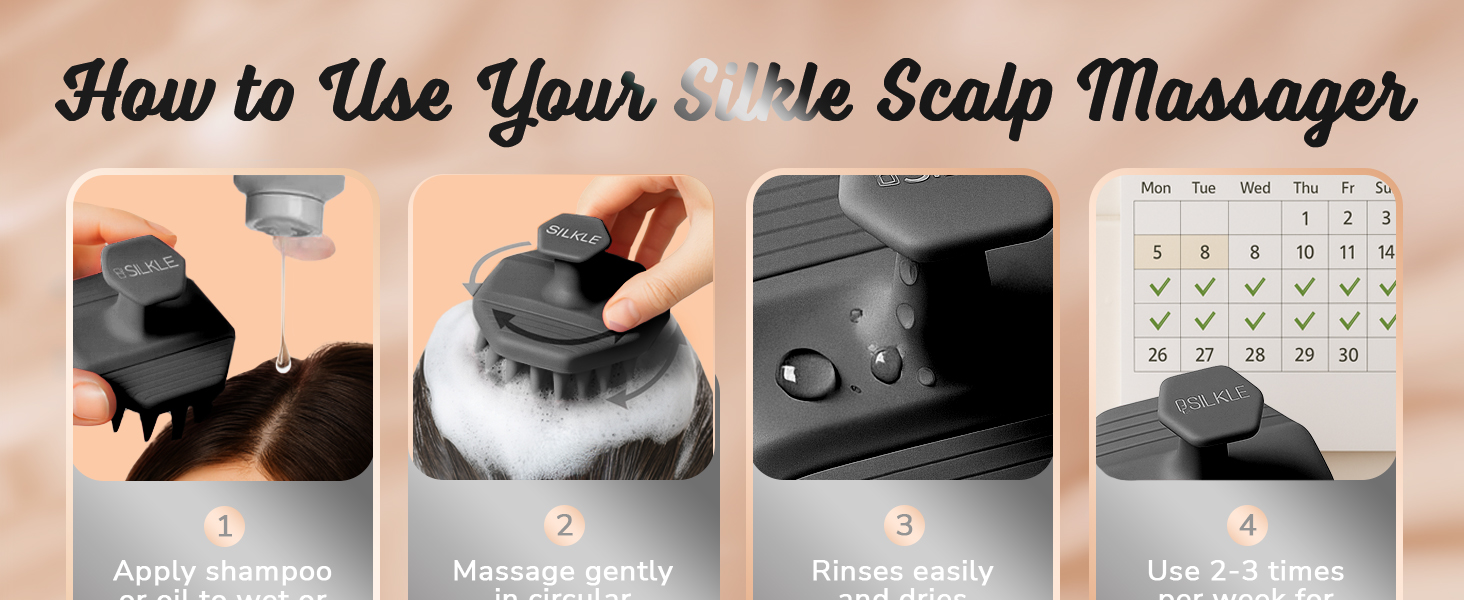 dandruff brush itchy scalp massager hair scrubber gentle exfoliating brush scalp massage tool