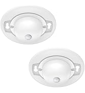 Energetic 4.7 Inch Motion Sensor Closet Ceiling Lights, LED Under Cabinet Lights Wired, Flush Mou...
