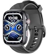 Asopal Smart Watch with AMOLED Display & 45-Day Battery – 3ATM Swim-Proof, Bluetooth Calls, 100+ ...