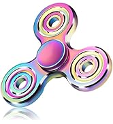 ATESSON Fidget Spinner Toy 2 to 5 Min Spins Durable Stainless Steel Bearing High Speed Metal Mate...