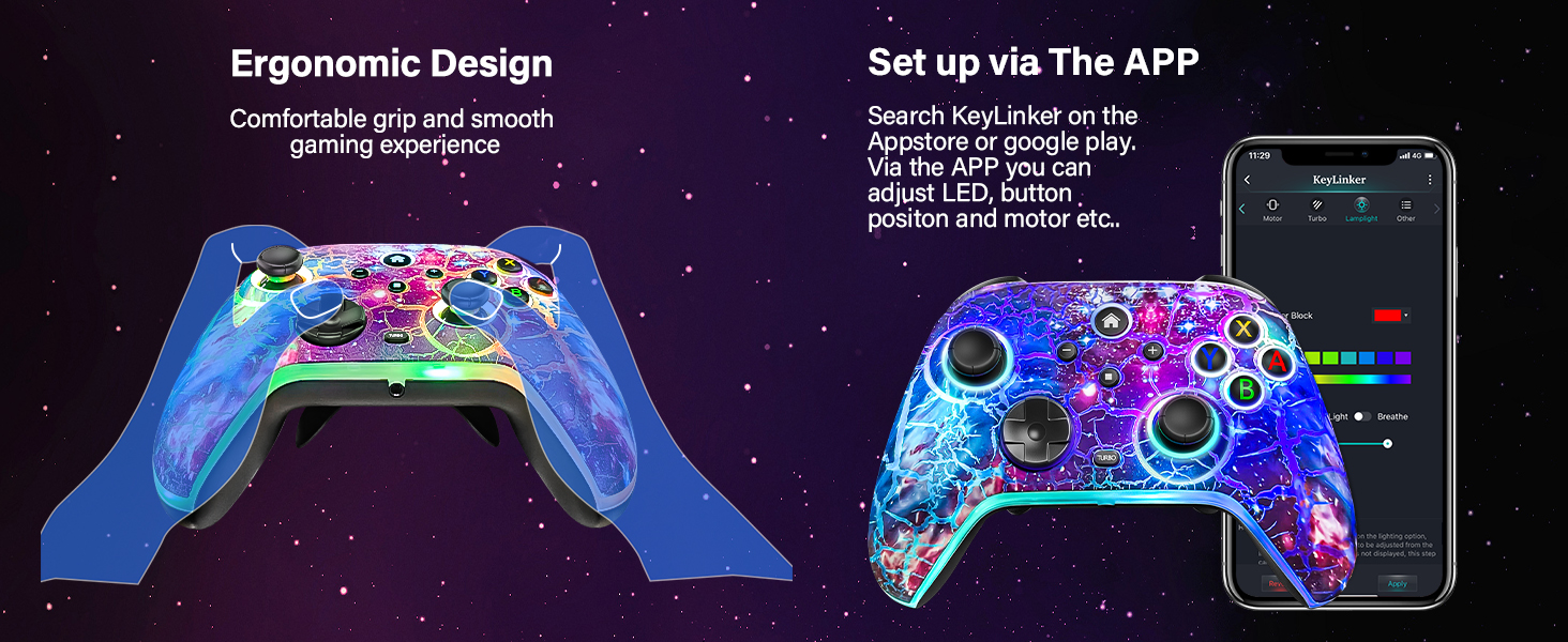 nintendo controller wireless with turbo