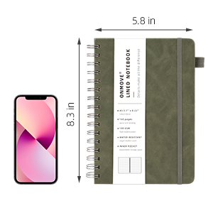 OnMove spiral notebook