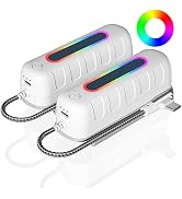 SAQICO 2 in 1 Long Arms & Handle Attachments and Battery Pack for Oculus Quest 2 (2 Battery Packs...